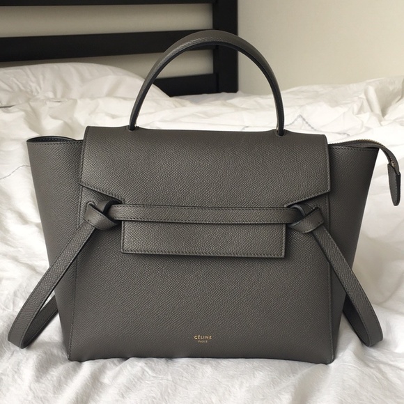 Celine grey micro belt bag Clearance